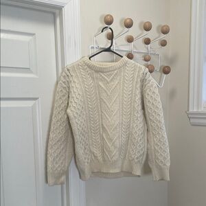 kilspindie - Scotland Wool Cottagecore Sweater - Cream - M